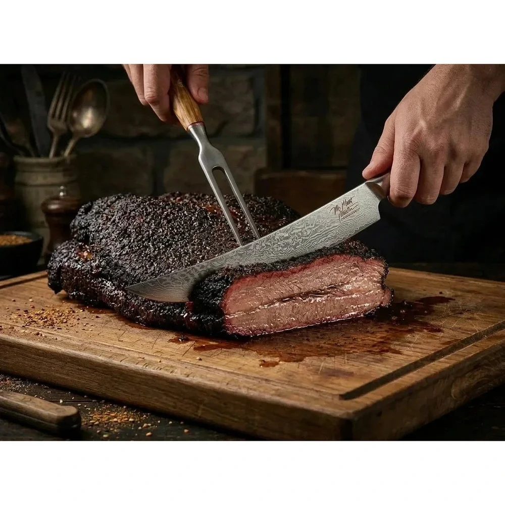 Mr Meat Master piece carving